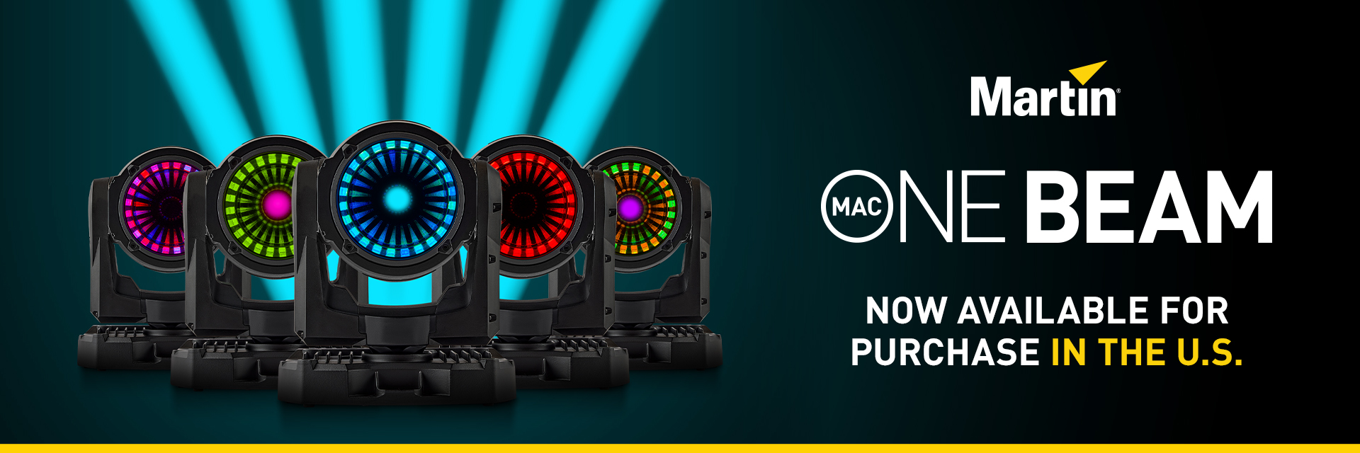 MAC One Beam - Ready to light US stages